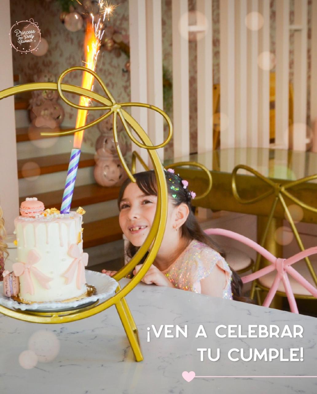 Pastel decorado